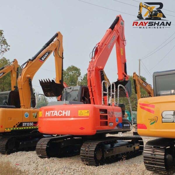 HITACHI-ZX120-Excavator-7 Used HITACHI ZX120 Excavator 12ton for sale Excellent Adaptability for Urban Construction Sites