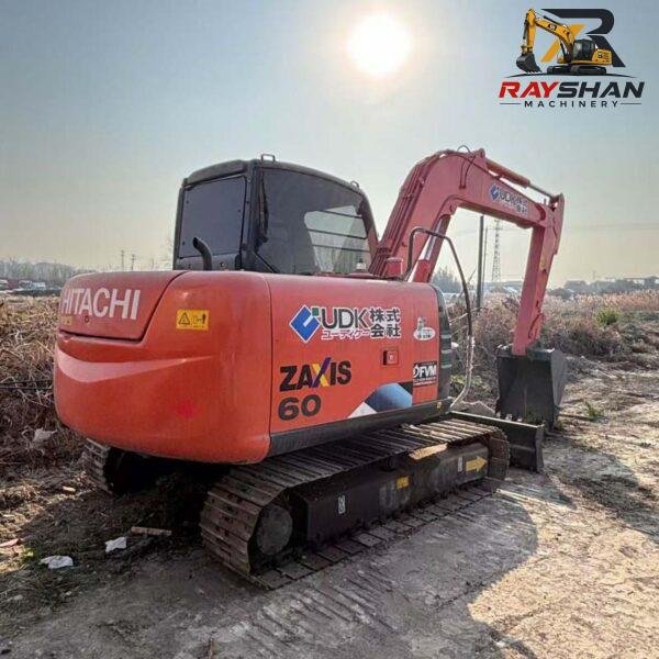 HITACHI-ZX60-Excavator-1-1 Used HITACHI ZX60 Excavator 6ton for sale Exceptional Durability