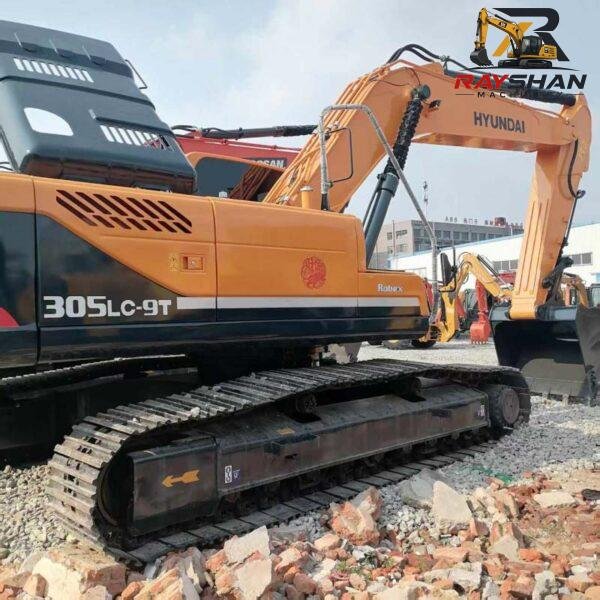 Used HYUNDAI 305-9T Excavator 30ton for sale Reinforced Heavy-Duty Structure