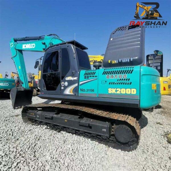 Used KOBELCO SK200D Excavator 20ton for sale Ultimate Fuel Consumption Performance