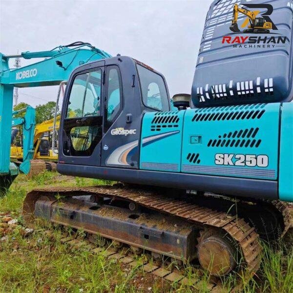 Used KOBELCO SK250 Excavator 25ton for sale Iconic Kobelco Handling Feel