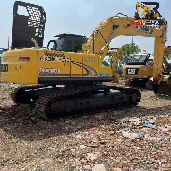Used KOBELCO SK260D Excavator 26ton for sale Durable reinforced frame