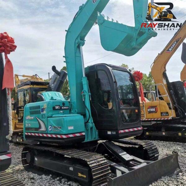 Used KOBELCO SK75 Excavator 7.5ton for sale Ultimate Energy-Saving Technology