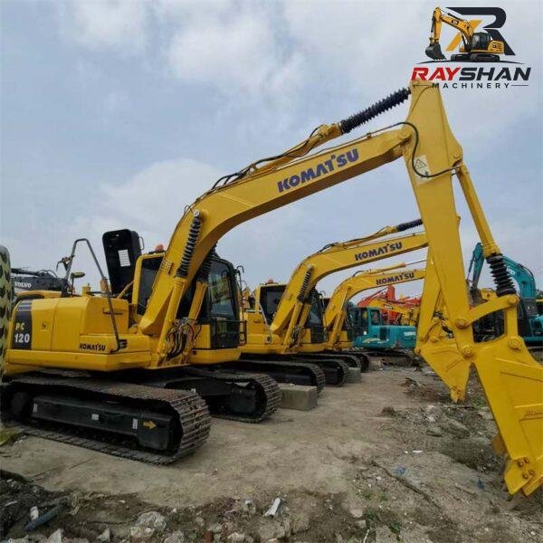 KOMATSU-PC120-Excavator-2 Used KOMATSU PC120 Excavator 12ton for sale Versatile Performance