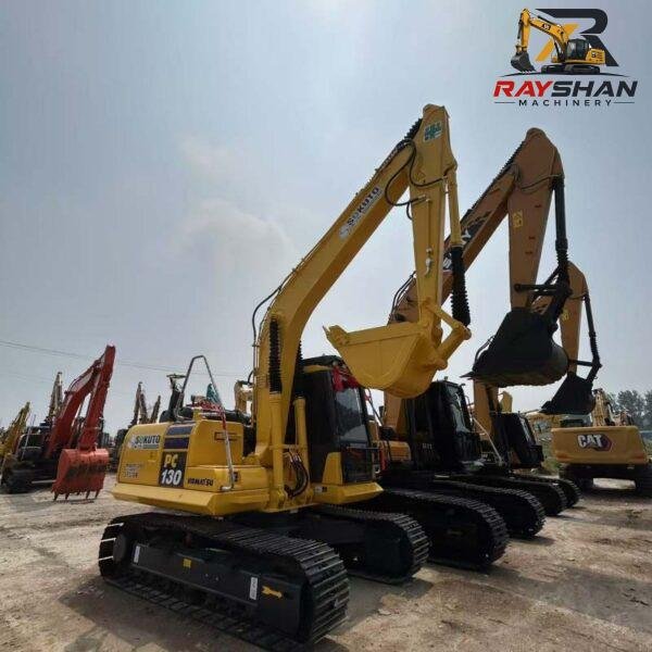 KOMATSU-PC130-Excavator-1 Used KOMATSU PC130 Excavator 13ton for sale Dependable Powertrain