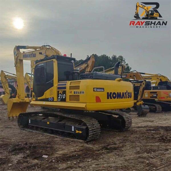 KOMATSU-PC210-Excavator-2 Used KOMATSU PC200CL Excavator 21ton for sale Optimized Efficiency