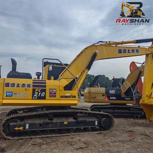 KOMATSU-PC210-Excavator-6 Used KOMATSU PC200CL Excavator 21ton for sale Optimized Efficiency