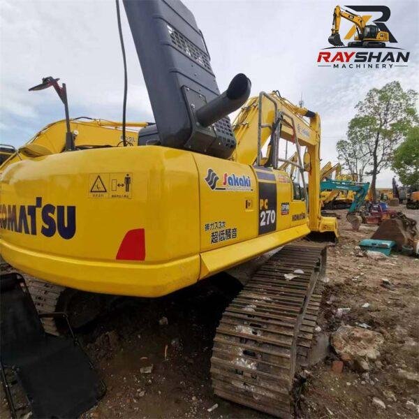 KOMATSU-PC270-Excavator-2 Used KOMATSU PC270 Excavator 27ton for sale Industrial Robustness