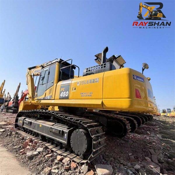 Used KOMATSU PC450 Excavator 45ton for sale Mining-Grade Breakout Force