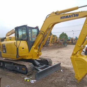 KOMATSU-PC56-Excavator-3 Used KOMATSU PC56 Excavator 5.6ton for sale Superior Stability