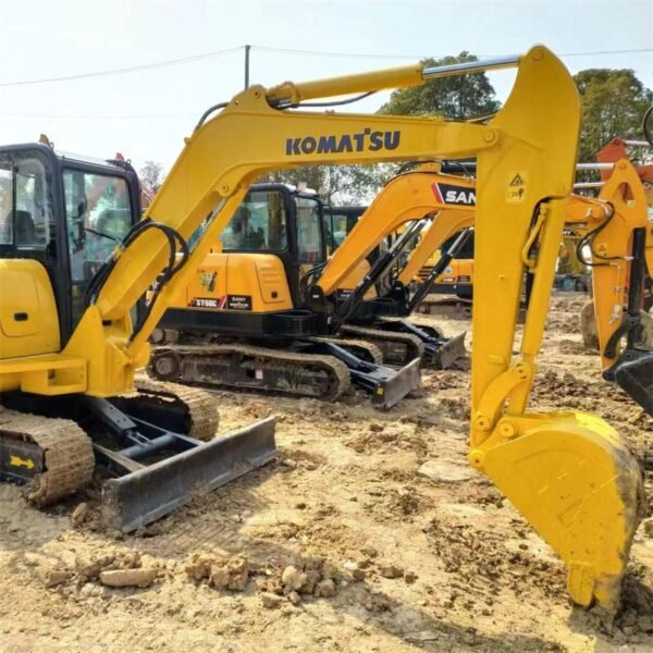 KOMATSU-PC56-Excavator-6 Used KOMATSU PC56 Excavator 5.6ton for sale Superior Stability