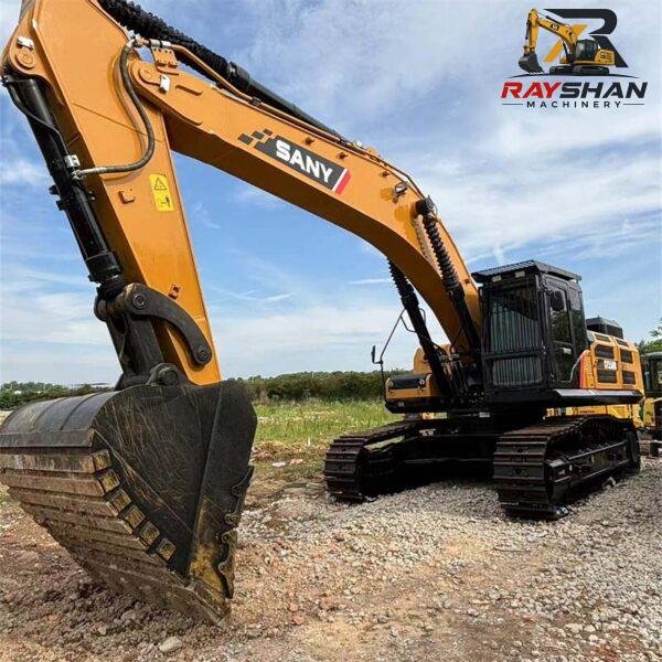Used SANY 550H Excavator 55ton for sale fuel efficiency