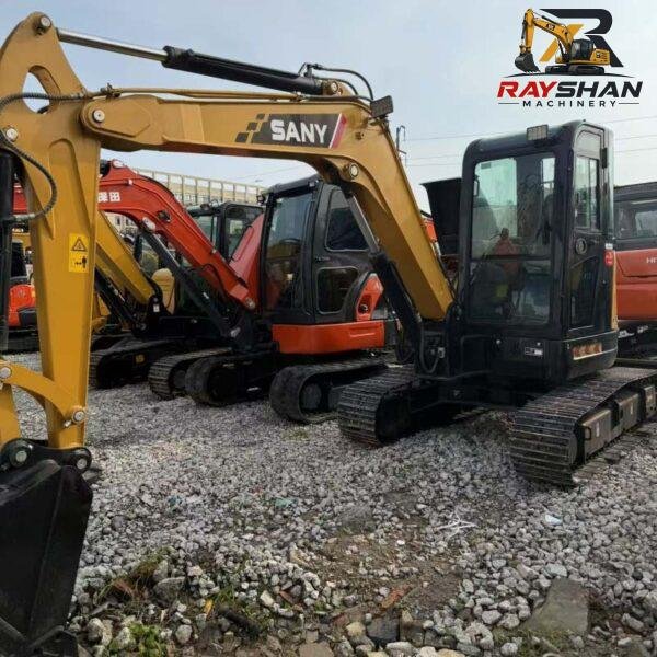 SANY50U-1 Used SANY 50U Excavator 5ton for sale Excellent Fuel Economy