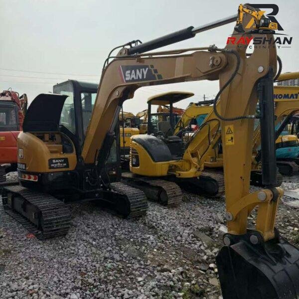 SANY50U-2 Used SANY 50U Excavator 5ton for sale Excellent Fuel Economy