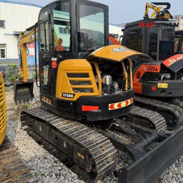 Used SANY 50U Excavator 5ton for sale Excellent Fuel Economy