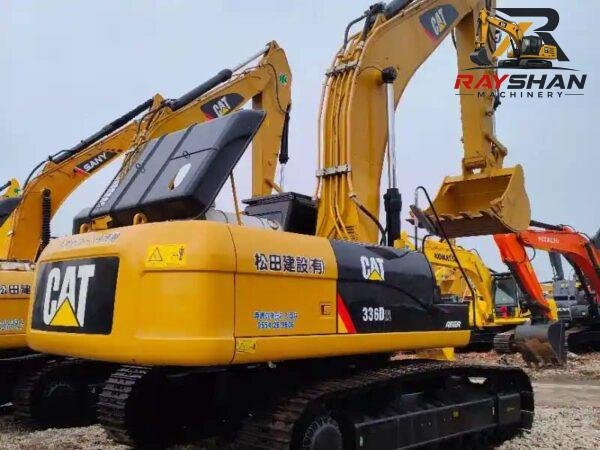 Used CAT 336D2L Excavator 36ton for sale original paint