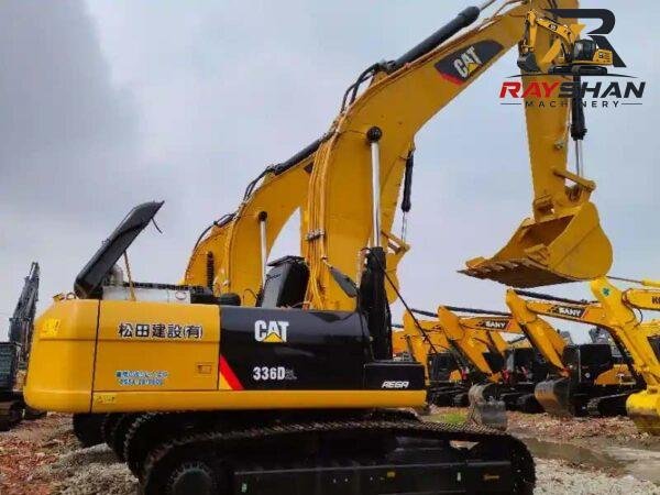 Used CAT 336D2L Excavator 36ton for sale original paint