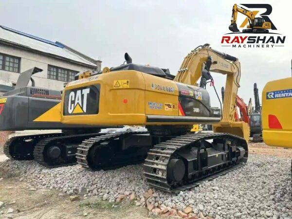 USED CAT 340D2L (4) Used CAT 340D2L Excavator 40ton for sale Wide Undercarriage