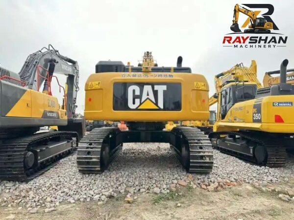 USED CAT 340D2L (5) Used CAT 340D2L Excavator 40ton for sale Wide Undercarriage
