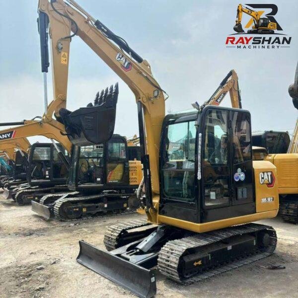 USED cat305e2 (1) Used CAT E305.5E2 Excavator 5.5ton for sale low fuel consumption