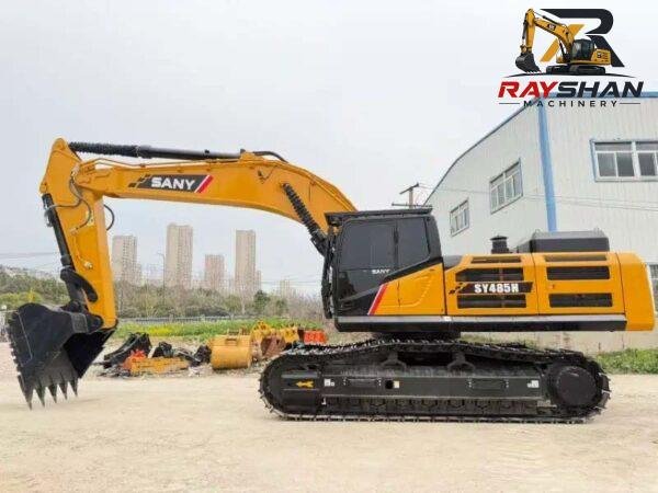 Used SANY 485H Excavator 48.5ton for sale mass earthmoving