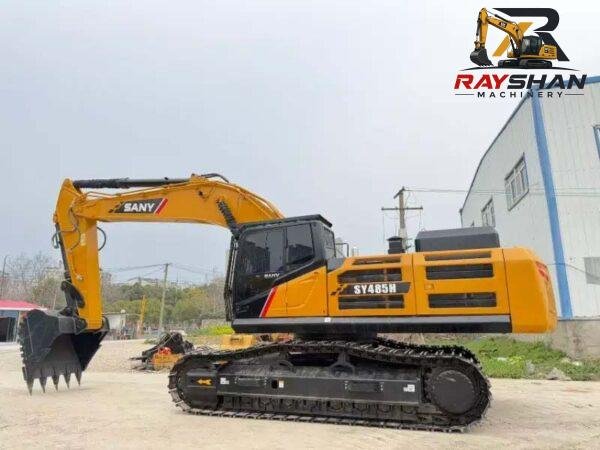 Used SANY 485H Excavator 48.5ton for sale mass earthmoving