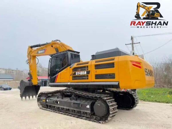 Used SANY 485H Excavator 48.5ton for sale mass earthmoving