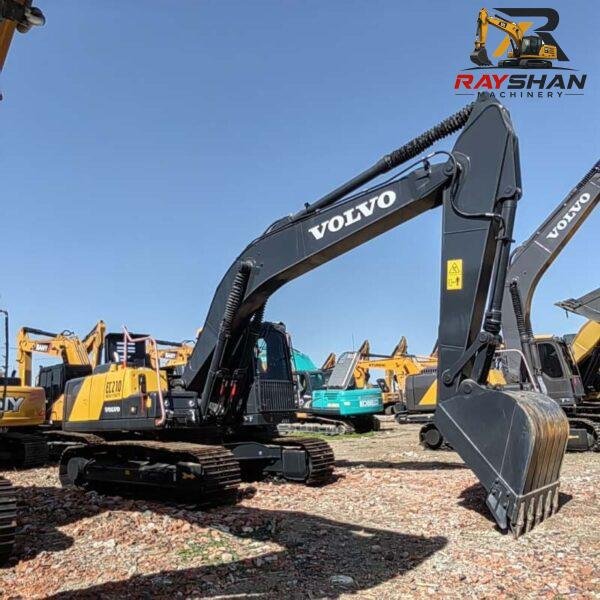 VOLVO-EC210-Excavator-3 Used VOLVO EC210 Excavator 21ton for sale Robust Material Construction
