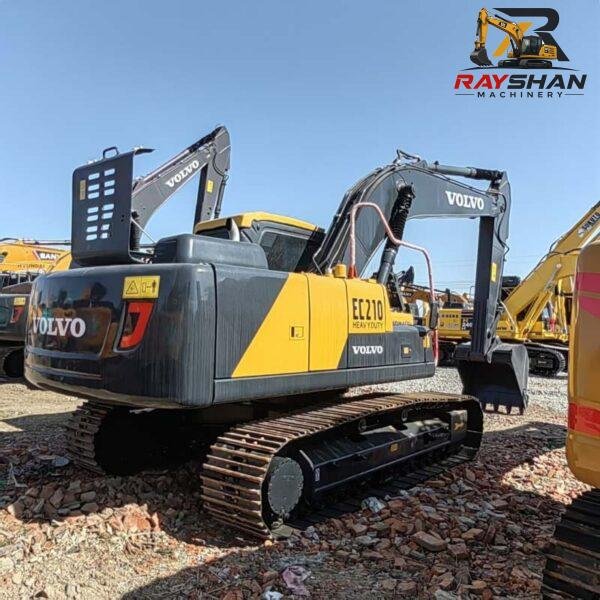 VOLVO-EC210-Excavator-5 Used VOLVO EC210 Excavator 21ton for sale Robust Material Construction
