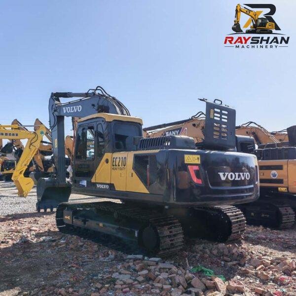 VOLVO-EC210-Excavator-6 Used VOLVO EC210 Excavator 21ton for sale Robust Material Construction