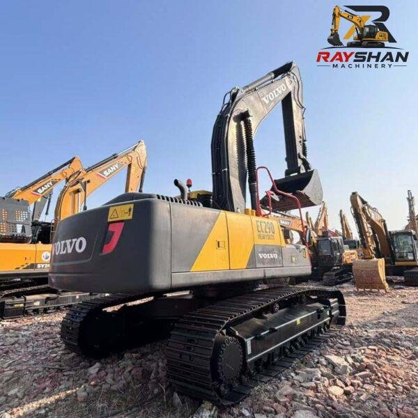 VOLVO-EC290-Excavator-3 Used VOLVO EC290 Excavator 29ton for sale Excellent Stability