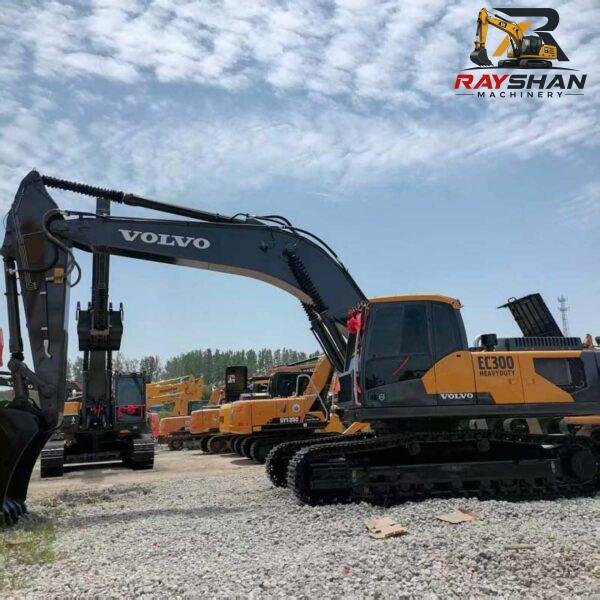 VOLVO-EC300-Excavator-7 Used VOLVO EC300 Excavator 30ton for sale Intelligent Hydraulic Management System