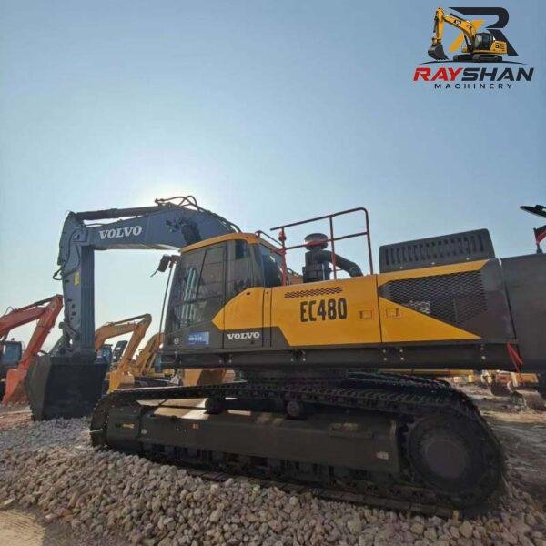 VOLVO-EC480-Excavator-3 Used VOLVO EC480 Excavator 48ton for sale Intelligent Fuel Management System