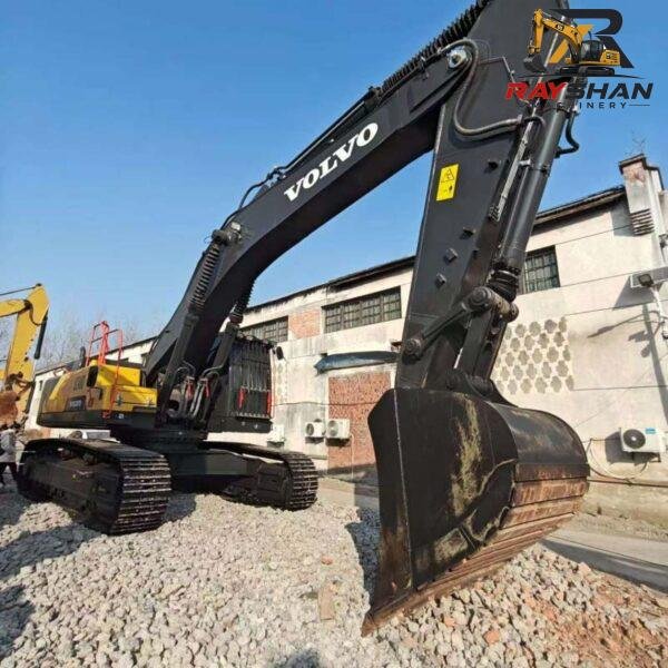 VOLVO-EC480-Excavator-7 Used VOLVO EC480 Excavator 48ton for sale Intelligent Fuel Management System