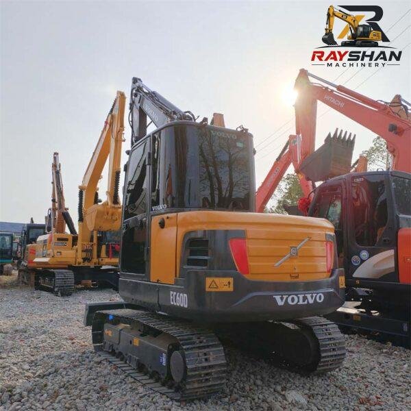 Used VOLVO EC60D Excavator 6ton for sale High-Reliability Core Power