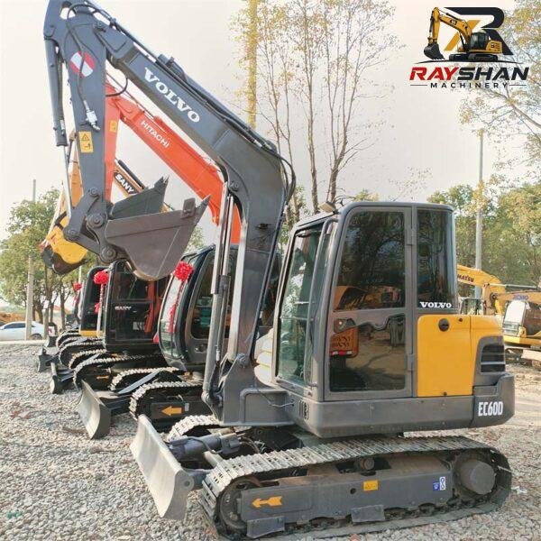 smart Used VOLVO EC60D Excavator 6ton for sale High-Reliability Core Power