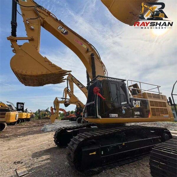 cat349D2L-excavator-1 Used CAT 349D2L Excavator 50ton for sale Parts Support