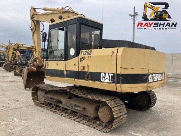 Used CAT E120B Excavator 12ton for sale original paint