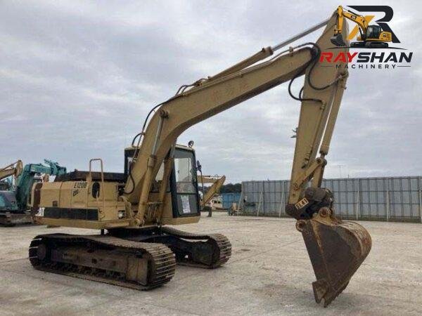 used cat 120B (4) Used CAT E120B Excavator 12ton for sale original paint