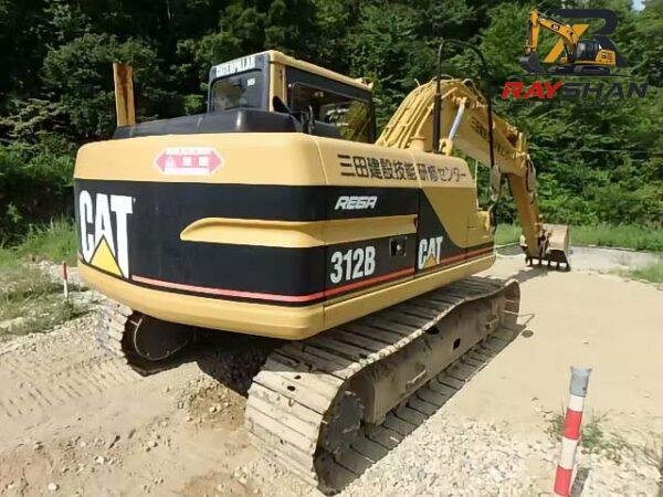 used cat 312b (9) Used CAT 312B Excavator 12ton for sale original paint