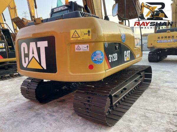 Used CAT 312D Excavator 12.5ton for sale original paint
