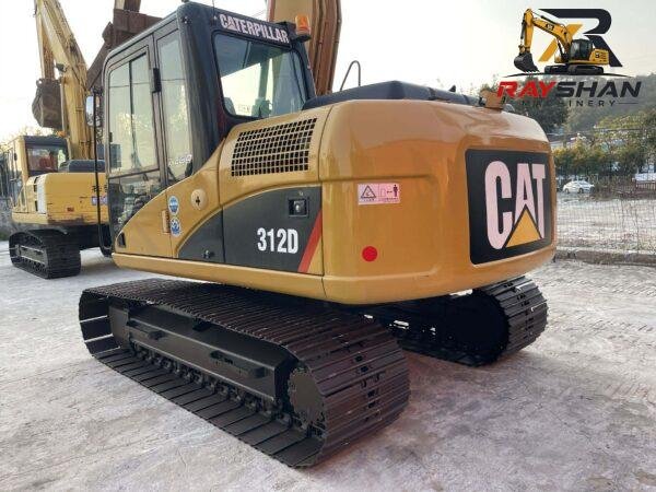 Used CAT 312D Excavator 12.5ton for sale original paint