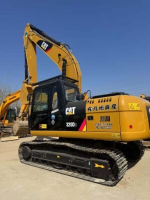 used cat 320d (2) Used CAT 320D Excavator 20ton for sale original paint