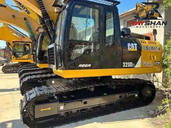 used cat 320d2l (1) Used CAT 320D2L Excavator 22ton for sale original paint