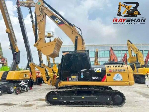Used CAT 325D2L Excavator 25ton for sale original paint