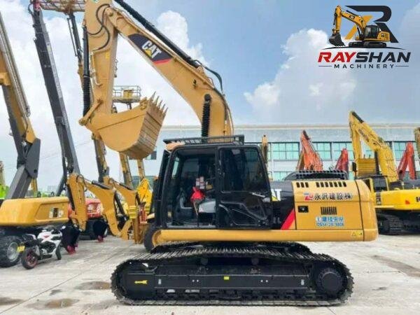 used cat 325d2l (3) Used CAT 325D2L Excavator 25ton for sale original paint
