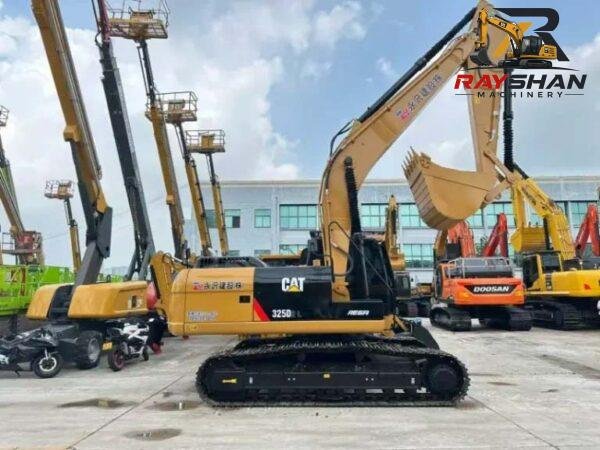 used cat 325d2l (5) Used CAT 325D2L Excavator 25ton for sale original paint