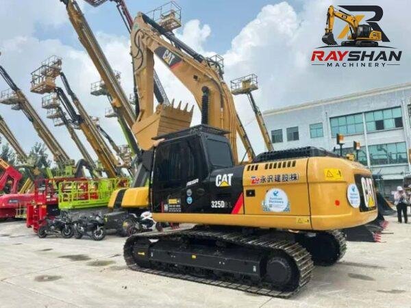 used cat 325d2l (6) Used CAT 325D2L Excavator 25ton for sale original paint