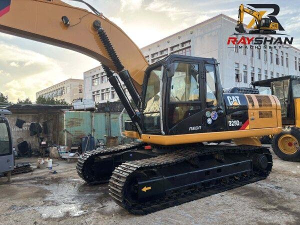 Used CAT 329 Excavator 30ton for sale original paint