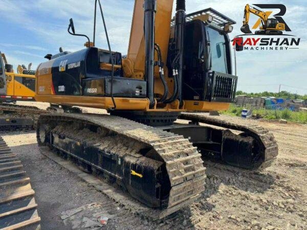 used cat 330d (9) Used CAT 330D Excavator 30ton for sale original paint